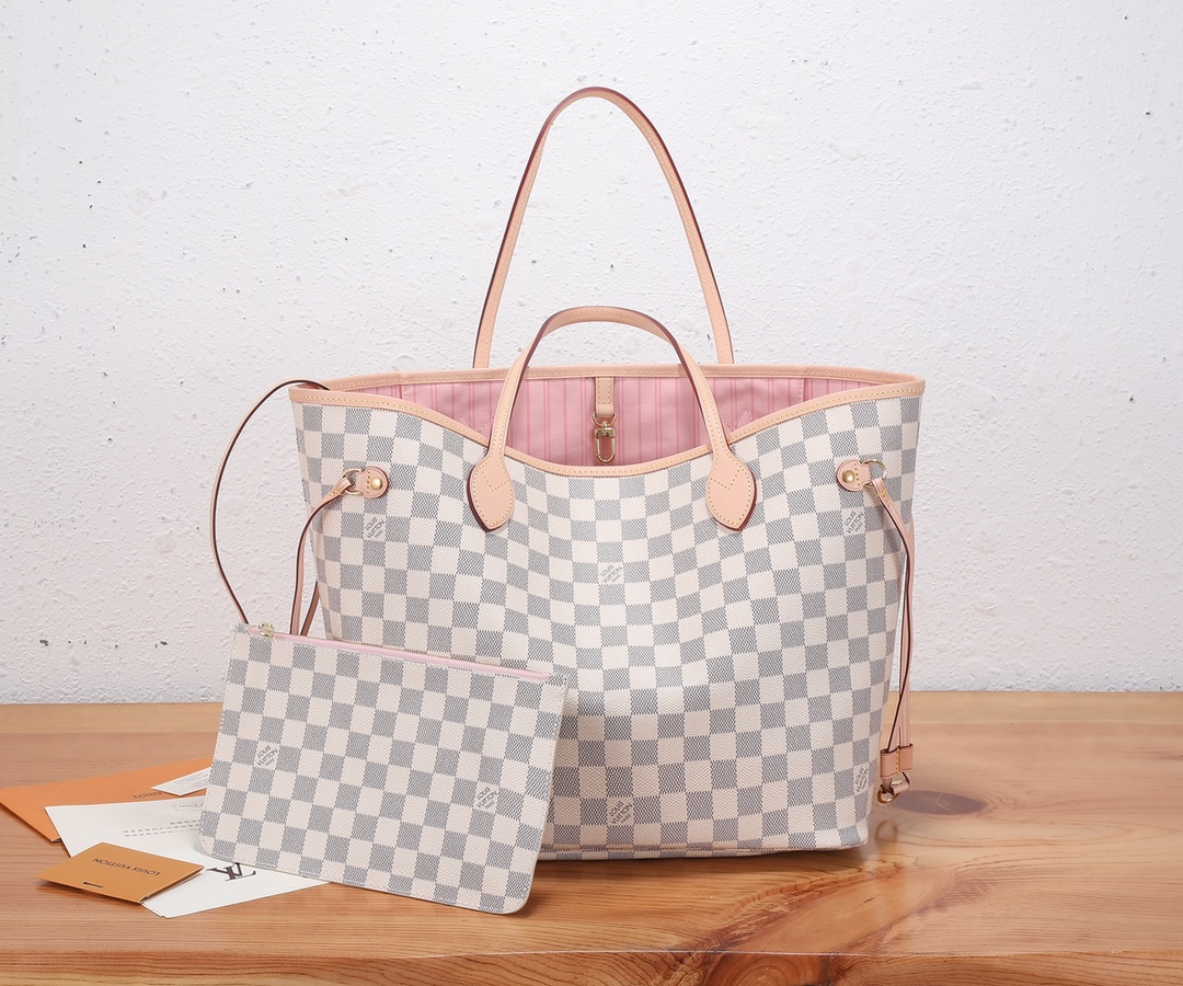 LOUIS VUITTON Damier Azur Neo Neverfull MM - Bag