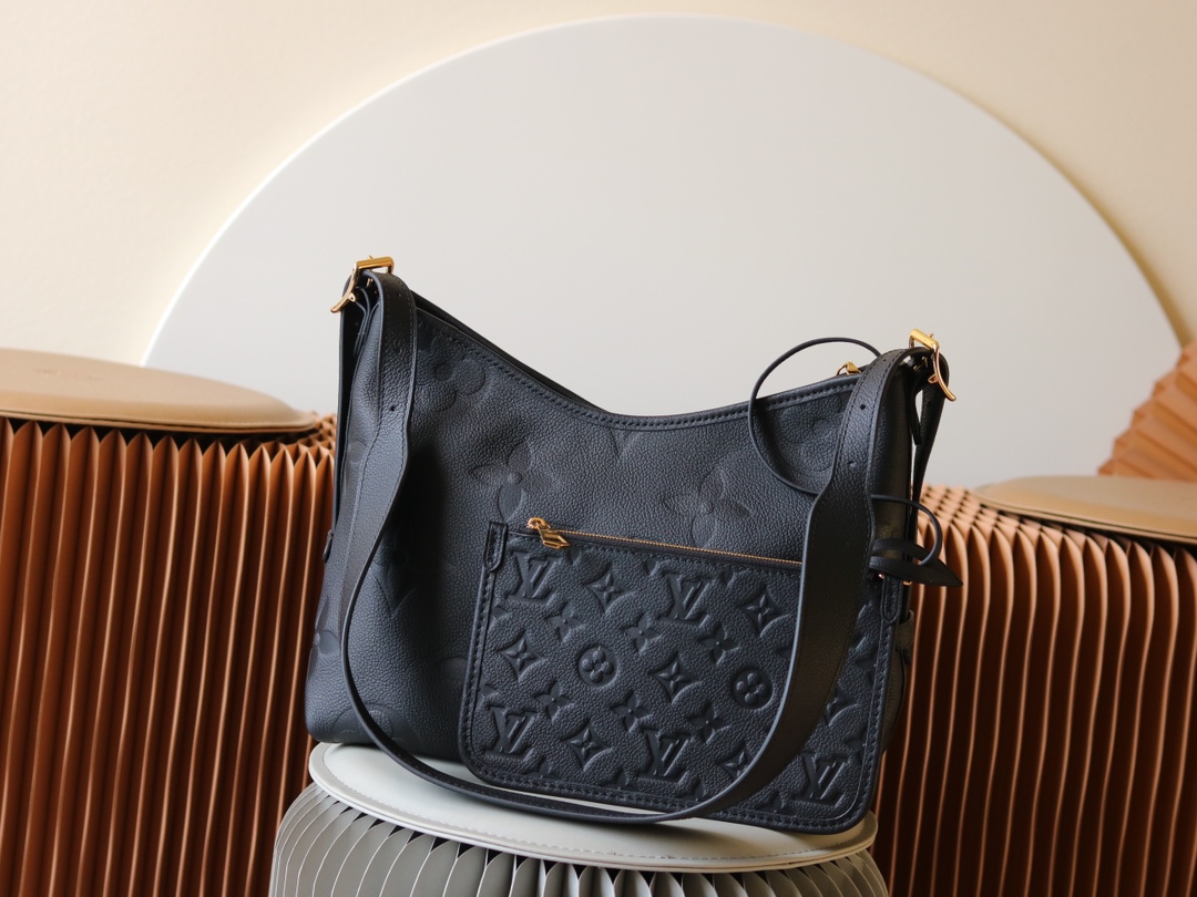 Louis Vuitton LV CarryAll MM - Black Bag