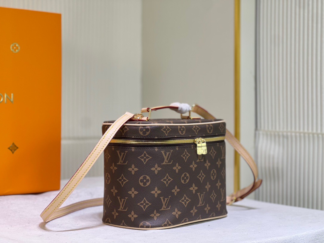 Louis Vuitton Monogram Nice BB Brown - Bag