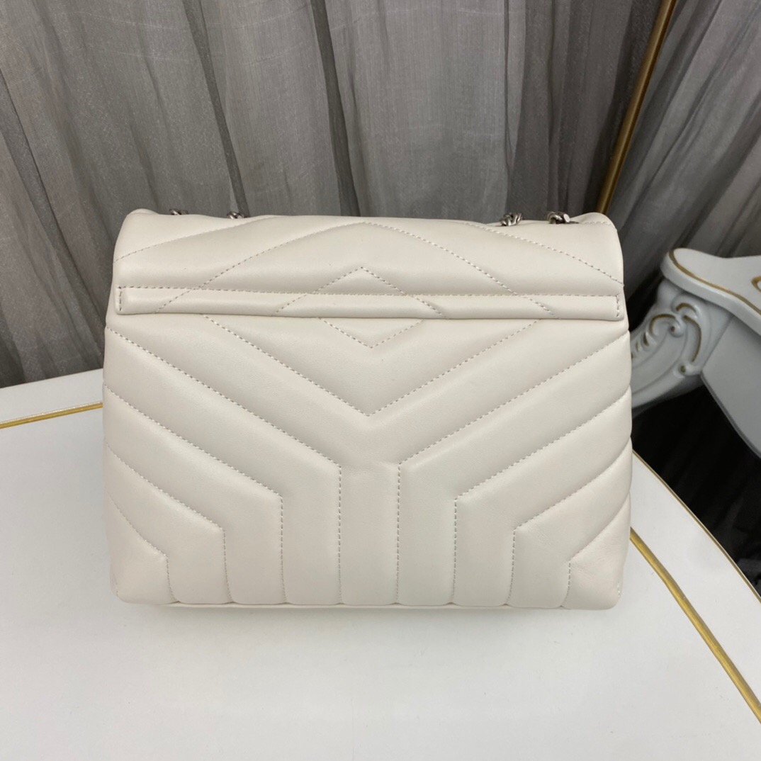 SAINT LAURENT Loulou Small Quilted Leather Shoulder Bag