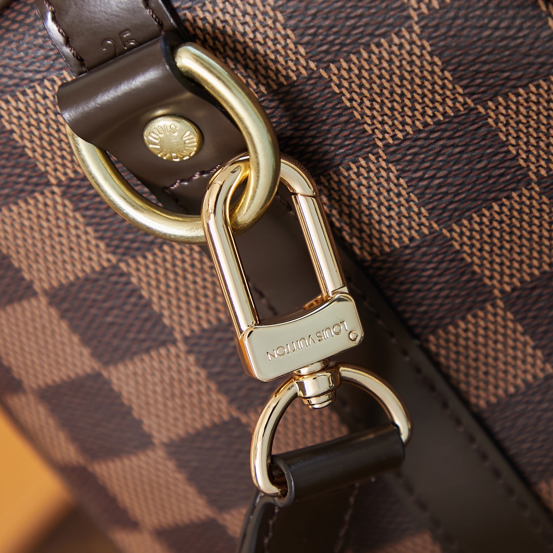 Louis Vuitton Speedy Bandoulière 25 Damier Ebene Women Handbag - Bag