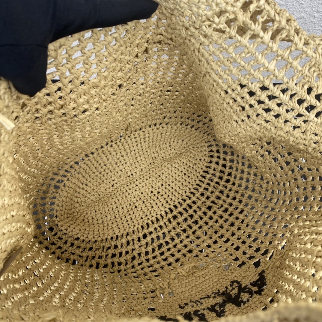 Prada Crochet tote bag Raffia bag